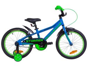 Велосипед 18" Formula STORMER 14G Al з крилом Pl 2019 (синій)