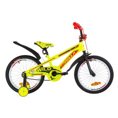 Велосипед 18" Formula WILD посилен. St з крилом Pl 2019 (жовто-помаранчевий)