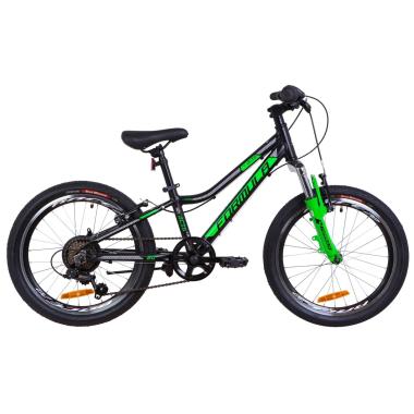 Велосипед 20" Formula ACID 1.0 AM 14G Vbr Al 2019 (чорно-зелений)