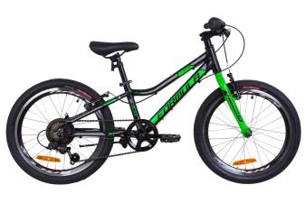 Велосипед 20" Formula ACID 1.0 14G Vbr Al 2019 (чорно-зелений)