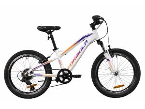 Велосипед AL 20" Formula BLACKWOOD 1.0 AM Vbr 2020 (біло-фіолетовий з оранжевим)