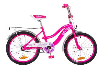 Велосипед 20" Formula FLOWER 14G St з багажником зад St, з крилом St 2018 (рожевий)