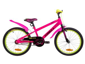 Велосипед 20" Formula SPORT 14G St з крилом Pl 2019 (малиновий)