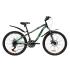 Велосипед ST 24" Discovery FLINT AM DD з крилом Pl 2020 (чорно-зелений)
