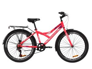 Велосипед ST 24" Discovery FLINT Vbr з багажником зад St, з крилом St 2020 (рожевий)