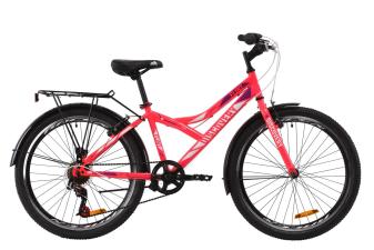 Велосипед ST 24" Discovery FLINT Vbr з багажником зад St, з крилом St 2020 (рожевий)