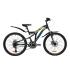 Велосипед ST 24" Discovery ROCKET AM2 DD з крилом Pl 2020 (чорно-жовтий з бірюзовим)