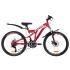 Велосипед 24" Discovery ROCKET AM2 14G DD St з крилом Pl 2019 (червоно-білий з чорним)
