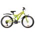 Велосипед 24" Discovery ROCKET AM2 14G Vbr St з крилом Pl 2019 (зелено-червоний)