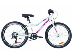 Велосипед 24" Formula ACID 1.0 14G Vbr Al 2019 (біло-малиновий з блакитним)