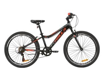 Велосипед AL 24" Formula ACID 1.0 Vbr 2020 (чорно-червоний з сірим)