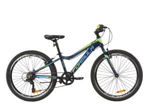Велосипед AL 24" Formula ACID 1.0 Vbr 2020 (індиго з салатовим і блакитним)
