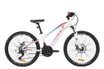 Велосипед AL 24" Formula BLACKWOOD 1.0 AM DD 2020 (біло-фіолетовий з блакитним)
