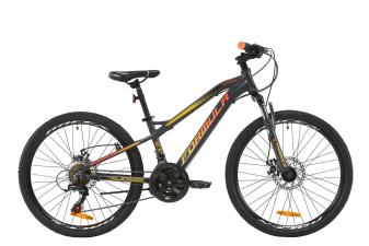 Велосипед AL 24" Formula BLACKWOOD 1.0 AM DD 2020 (сіро-червоно-помаранчевий)