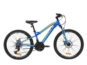 Велосипед AL 24" Formula BLACKWOOD 2.0 AM DD 2020 (синьо-жовто-салатовий)