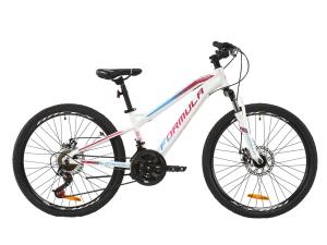 Велосипед AL 24" Formula BLACKWOOD 2.0 AM DD 2020 (біло-фіолетовий з блакитним)