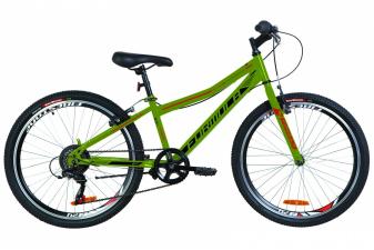 Велосипед 24" Formula FOREST 14G Vbr St 2019 (зелений з помаранчевим)