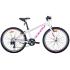 Велосипед 24" Leon JUNIOR 2020 (біло-малиновий з помаранчевим)