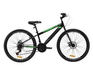 Велосипед ST 26" Discovery ATTACK DD 2020 (чорно-зелений з сірим)
