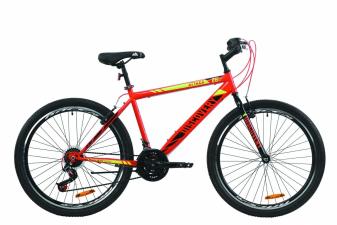Велосипед ST 26" Discovery ATTACK Vbr 2020 (червоно-чорний з салатовим)
