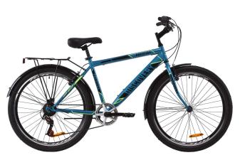Велосипед ST 26" Discovery PRESTIGE MAN Vbr з багажником зад St, з крилом St 2020 (малахітовий з жовтим)