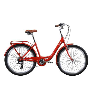 Велосипед 26" Dorozhnik RUBY 2020 (червоний)
