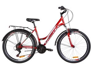 Велосипед 26" Formula OMEGA AM 14G Vbr St з багажником зад St, з крилом St 2019 (червоний)