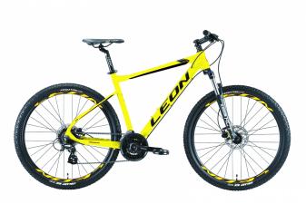 Велосипед 27.5 "Leon XC-80 AM Hydraulic lock out 14G HDD Al 2019 жовтий