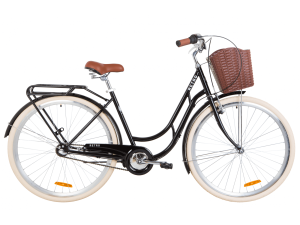 Велосипед 28" Dorozhnik RETRO планет. 2020 (чорний)
