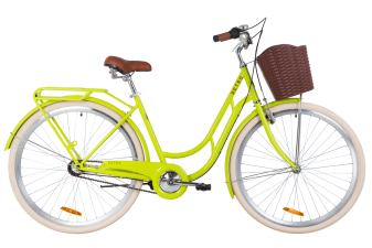 Велосипед 28" Dorozhnik RETRO планет. 2020 (салатний)
