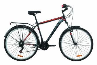 Велосипед 28" Formula MAGNUM 2020 (чорно-червоний з сірим)