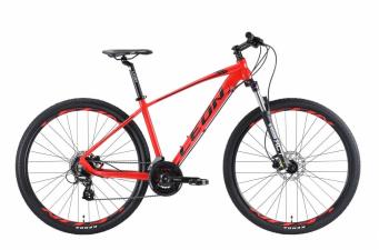 Велосипед 29 "Leon TN-80 AM Hydraulic lock out 14G HDD Al 2019 червоно-чорний