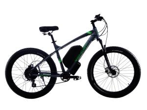 Електровелосипед WENDAT MTB 3" 27,5" 36V 32Ah 500W гідравлічні гальма рама 19 сіро-зелений