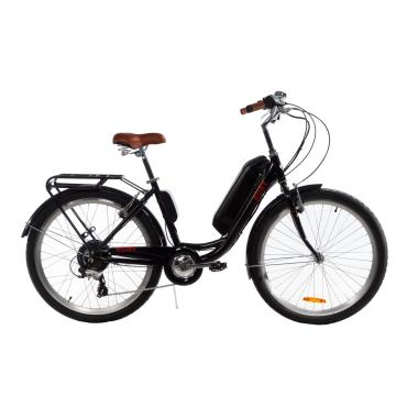 Електровелосипед жіночий RUBY 36V 14AH 500W чорний